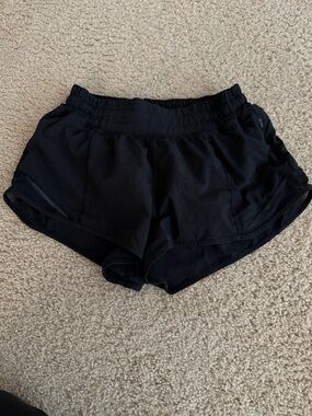 lululemon athletica Black Lightweight Running Shorts